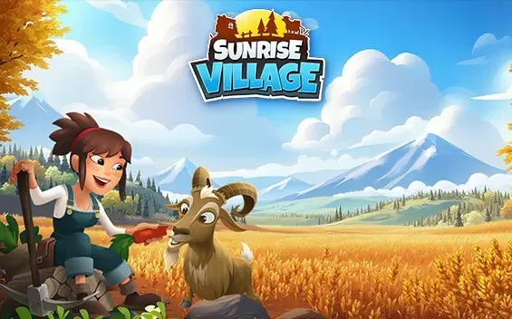 Sunrise Village game scene