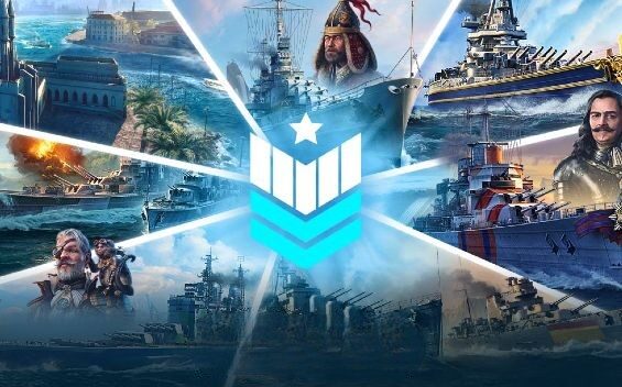 World of Warships game scene